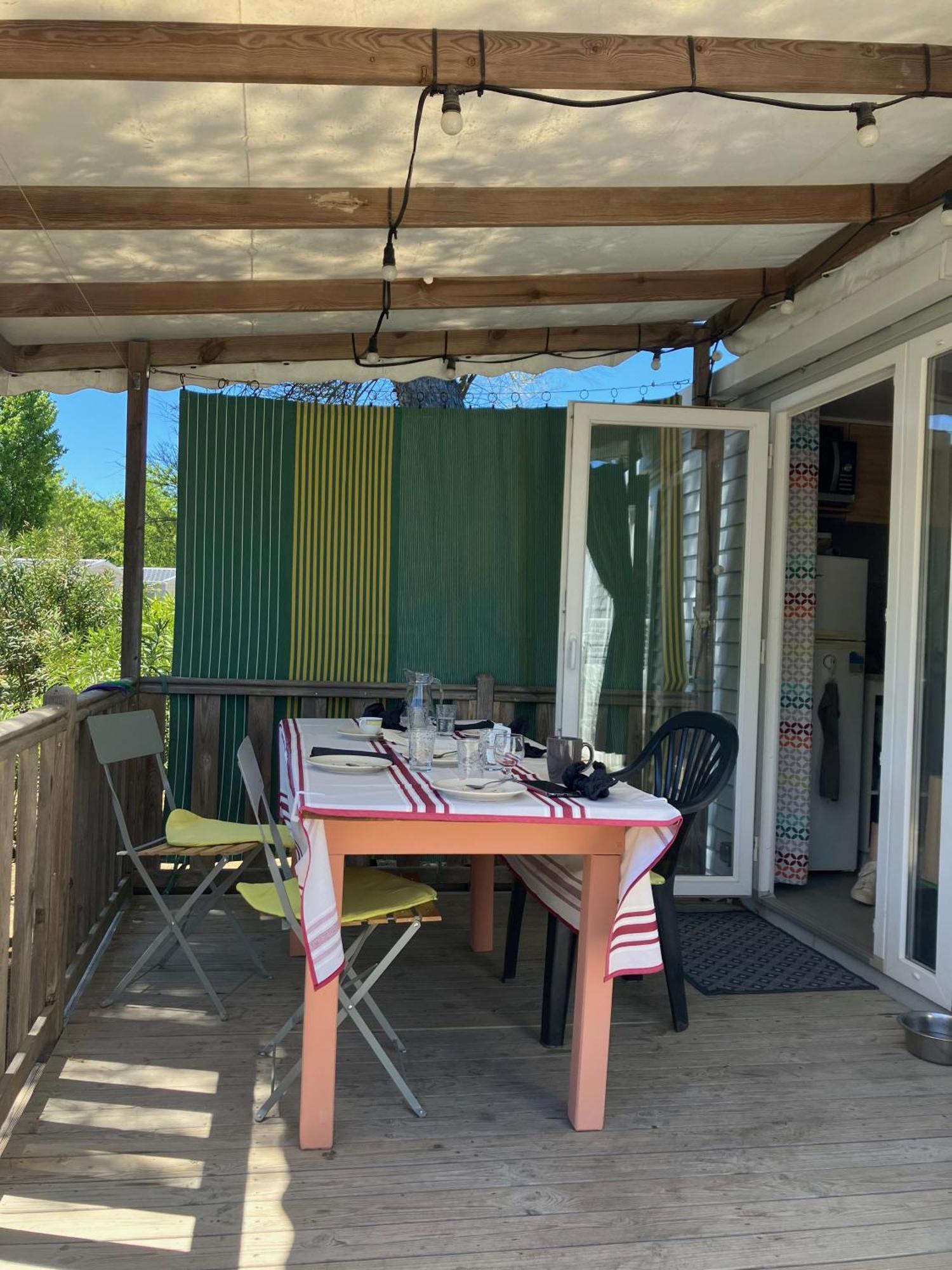 Mobil Home - Camping La Falaise Narbonne Eksteriør bilde